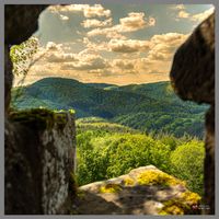 Aussicht Burg Fleckenstein